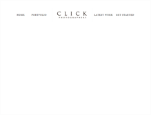 Tablet Screenshot of clickphotographersweddings.com